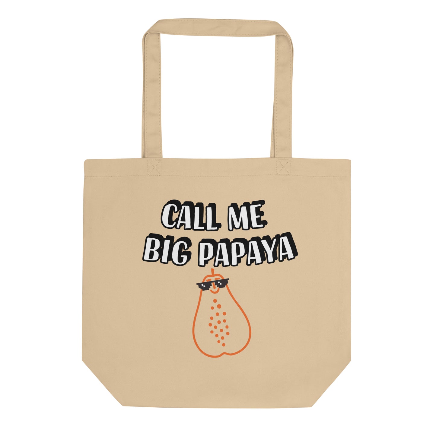 Call Me Big Papaya Eco Tote Bag