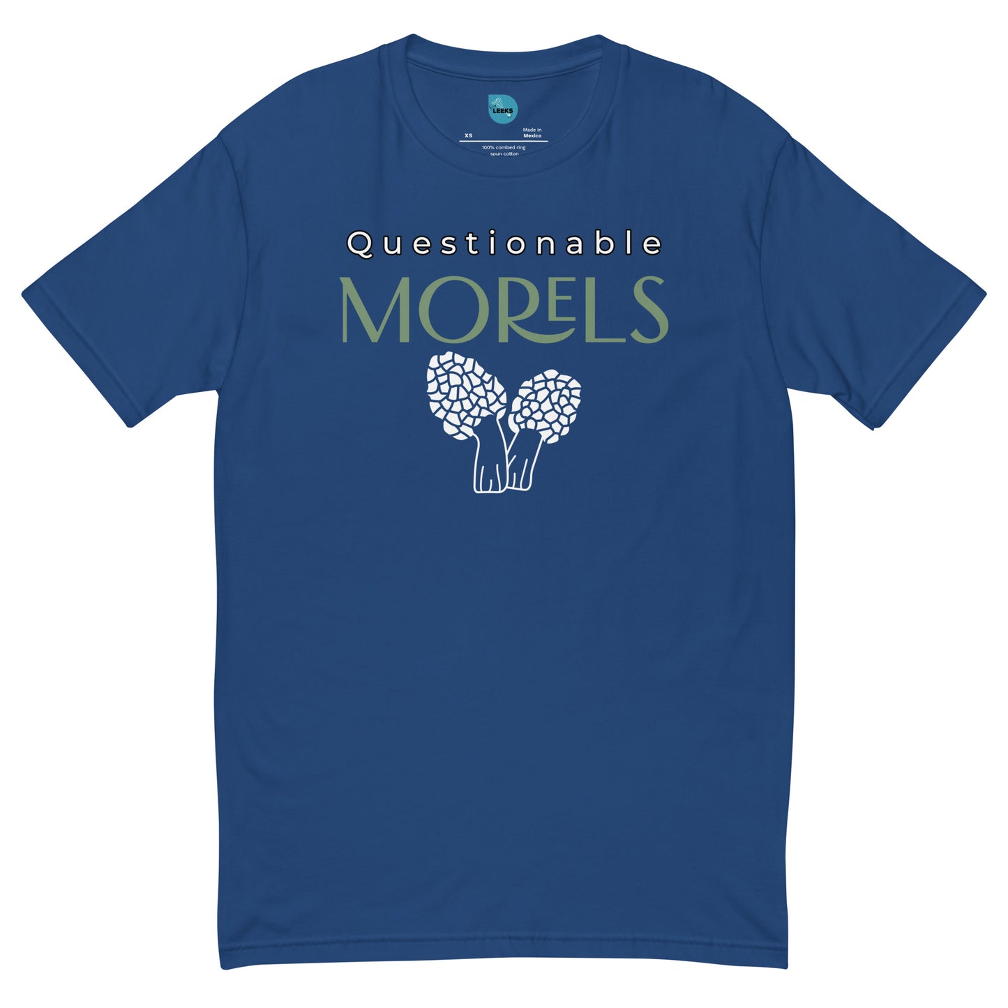 Questionable Morels 100% Cotton T-shirt