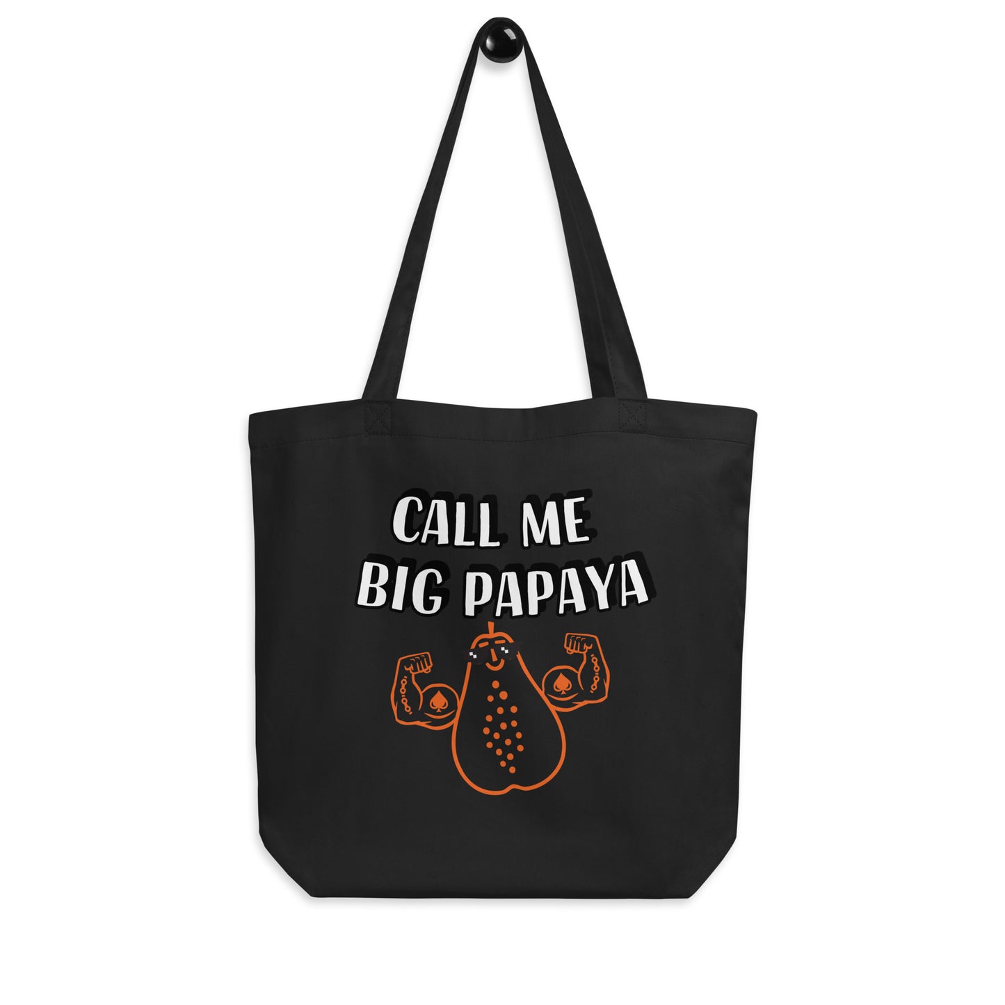 Call Me Big Papaya-Flexed Eco Tote Bag