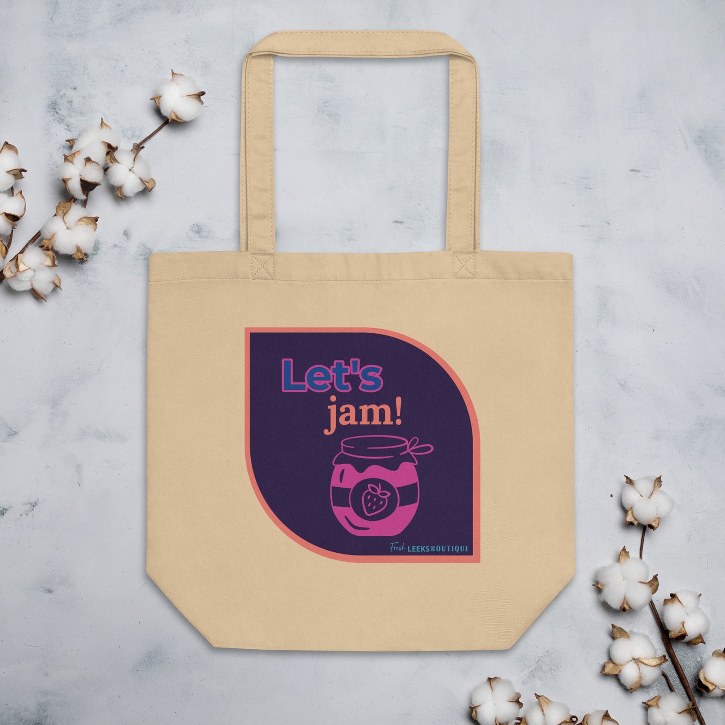 Let's Jam Eco Tote Bag