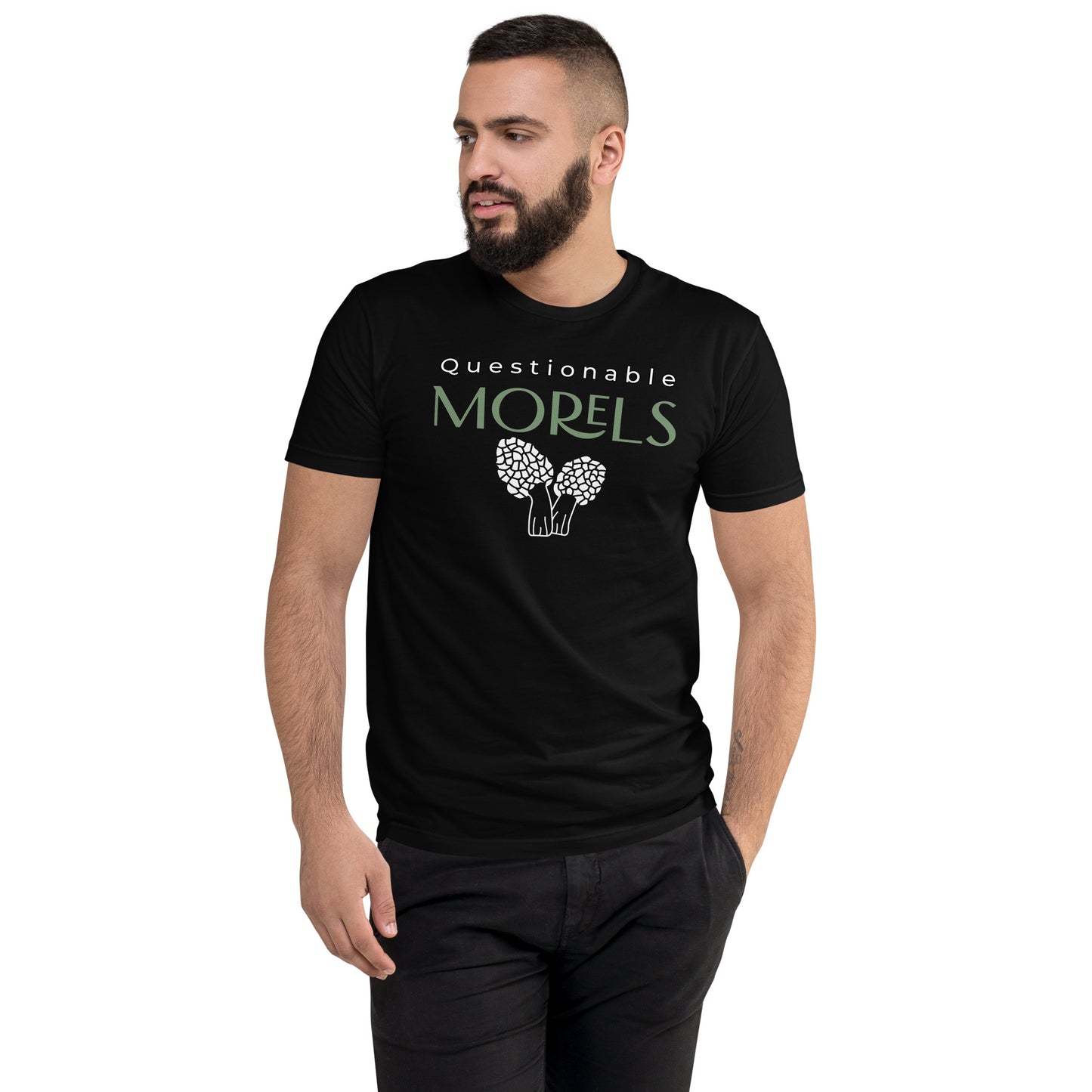 Questionable Morels 100% Cotton T-shirt