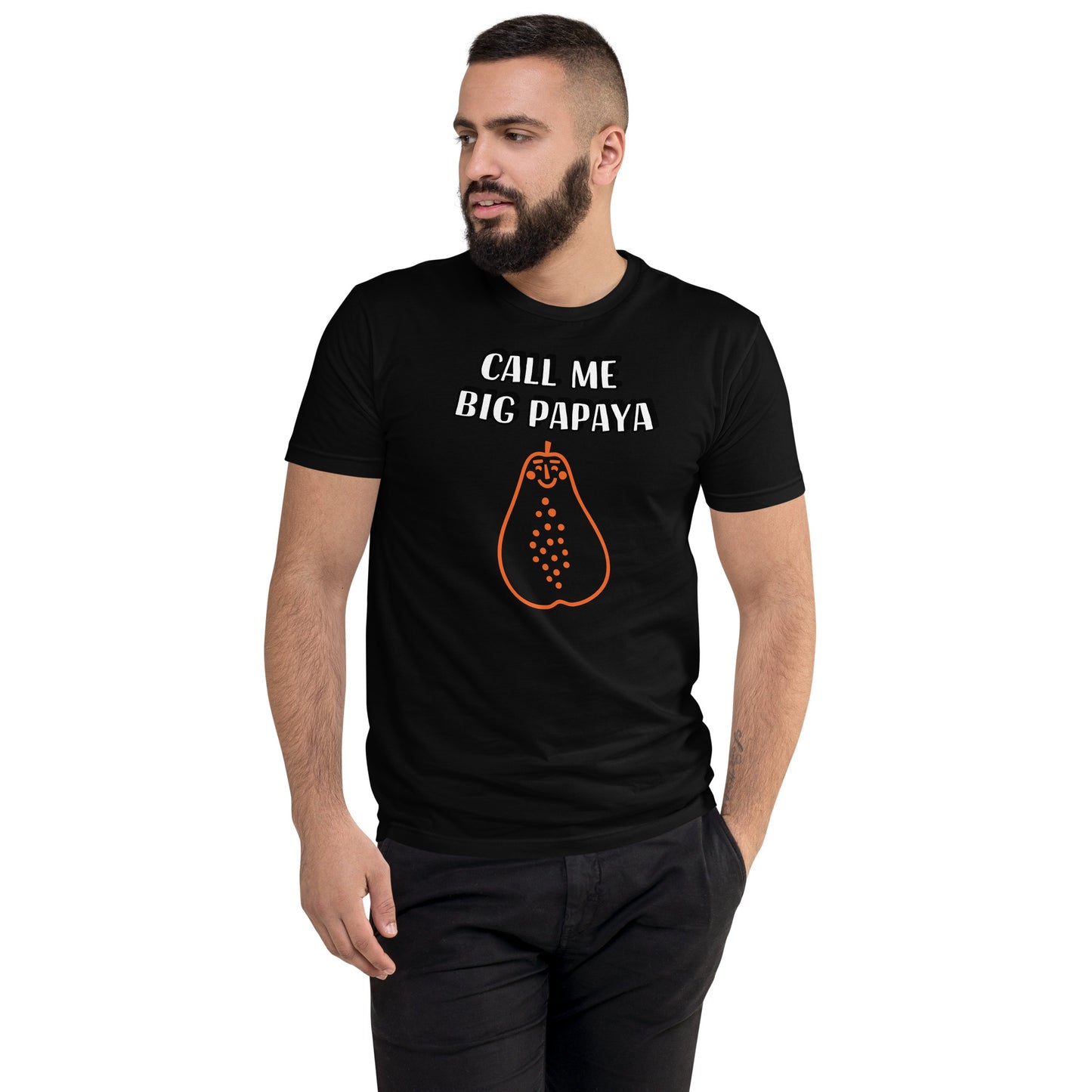 Call Me Big Papaya 100% Cotton T-shirt