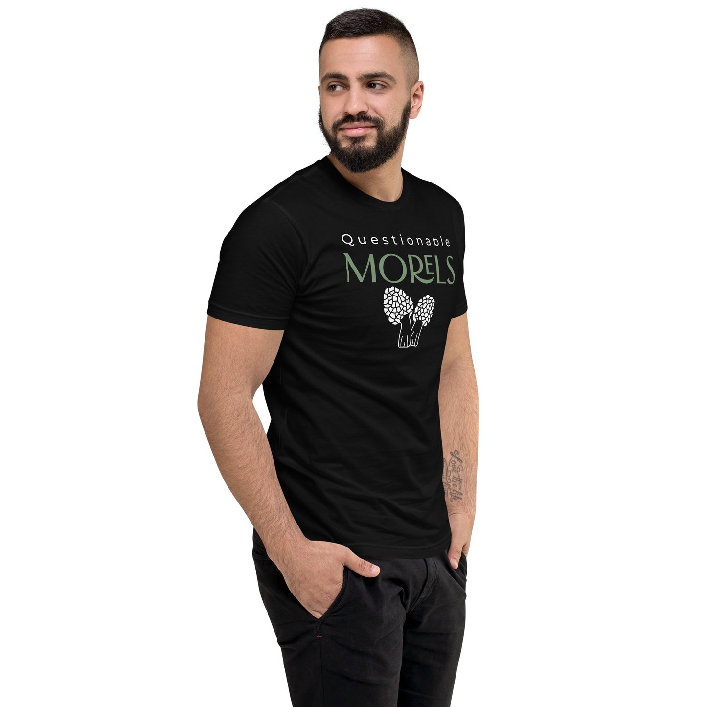 Questionable Morels 100% Cotton T-shirt