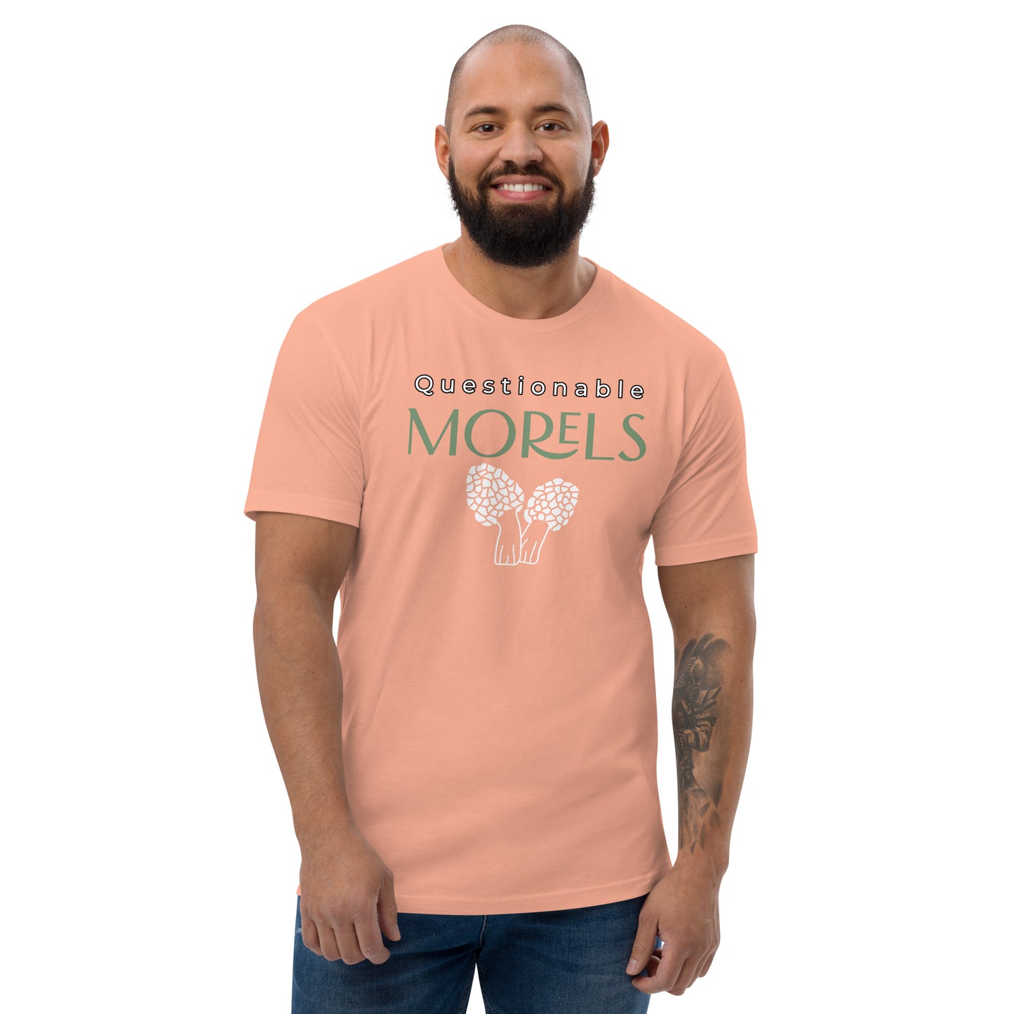 Questionable Morels 100% Cotton T-shirt