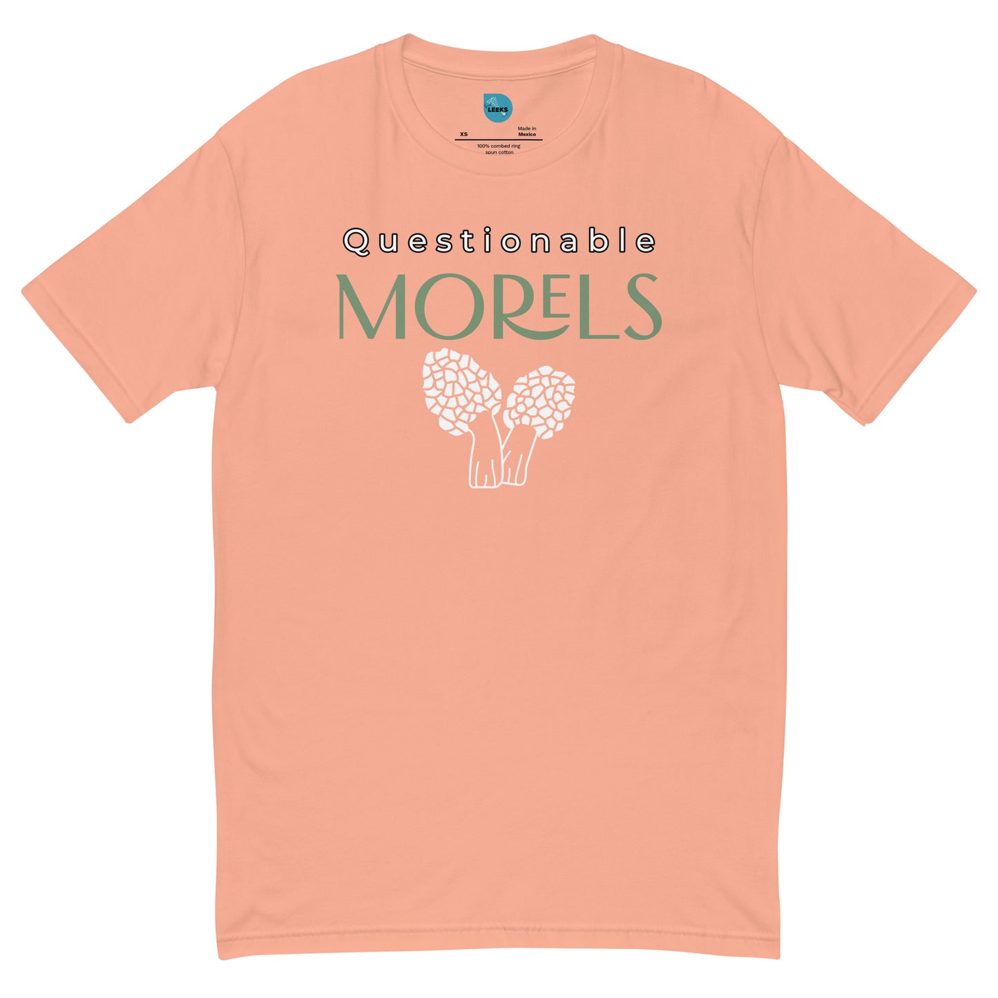 Questionable Morels 100% Cotton T-shirt