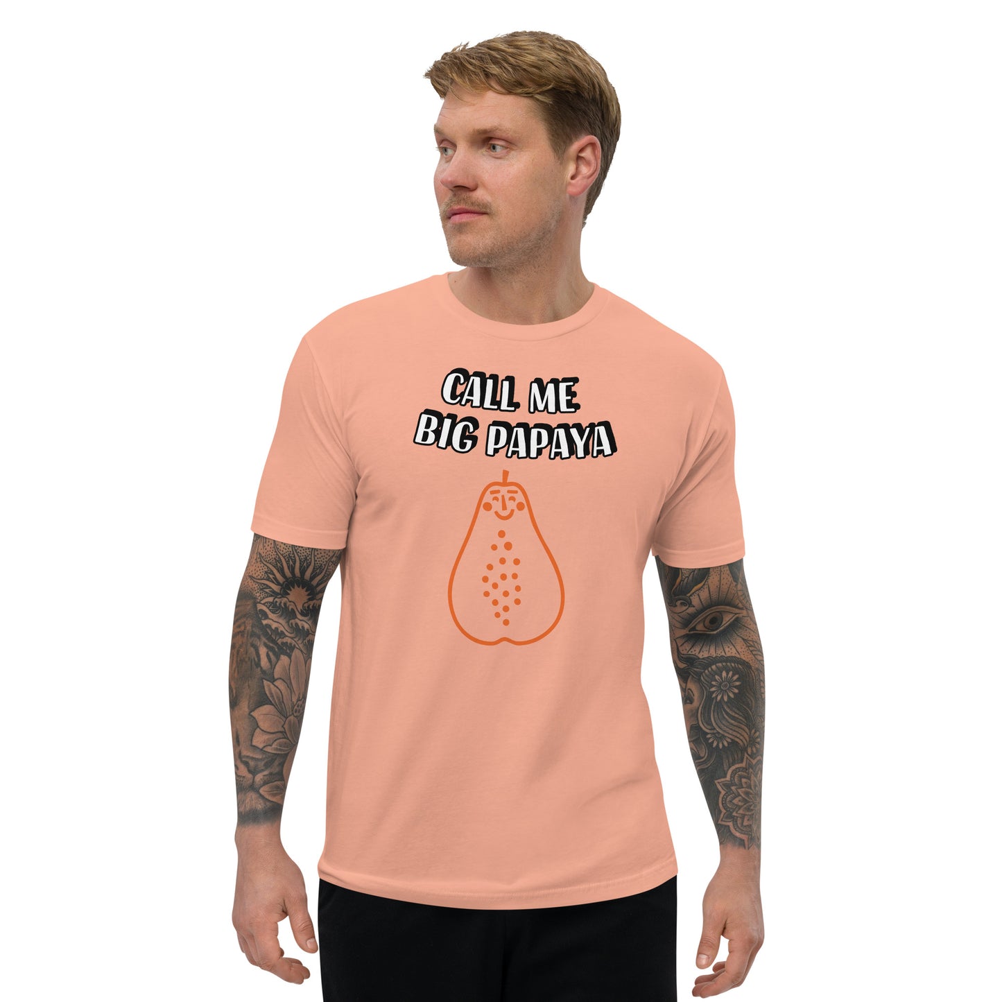 Call Me Big Papaya 100% Cotton T-shirt