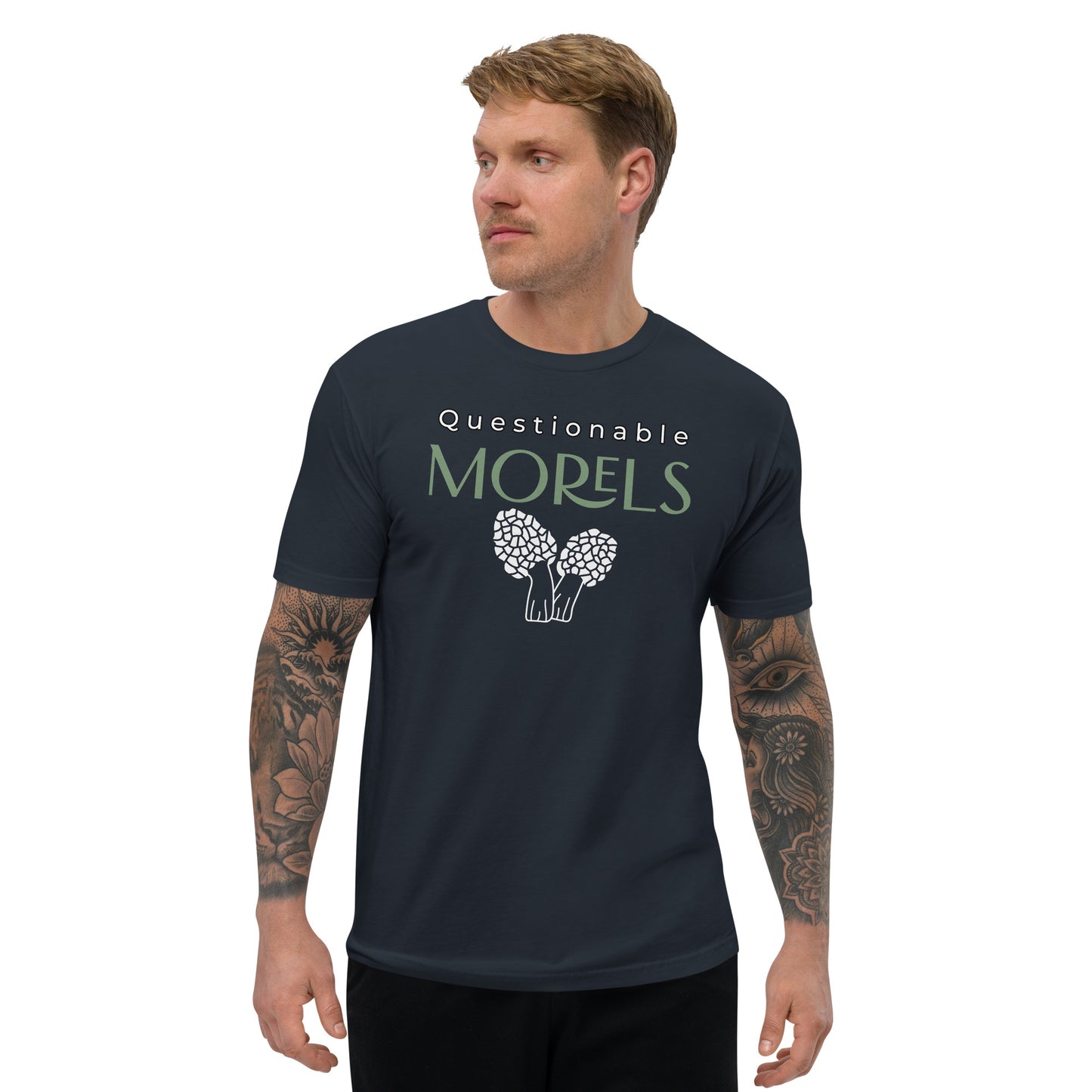 Questionable Morels 100% Cotton T-shirt