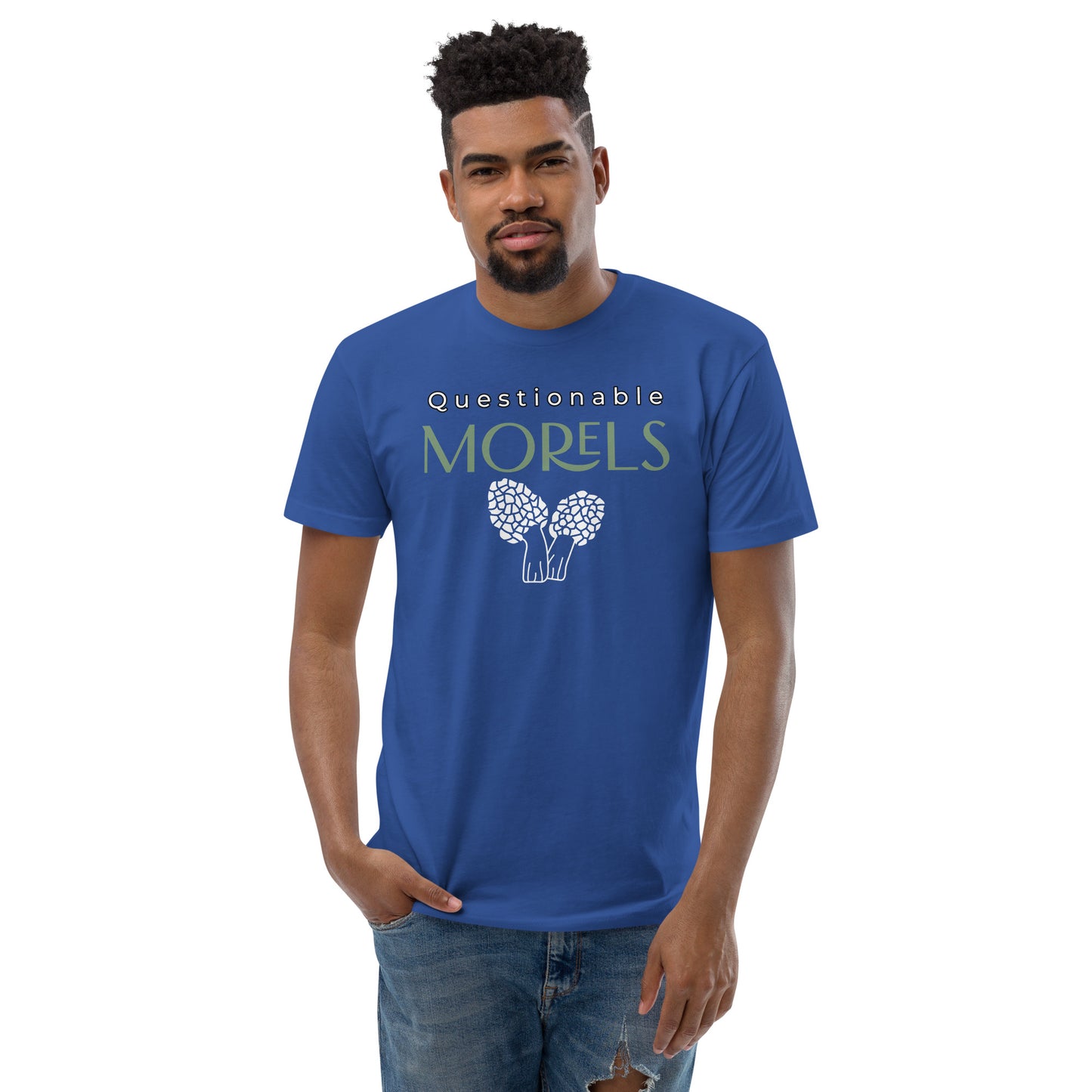 Questionable Morels 100% Cotton T-shirt