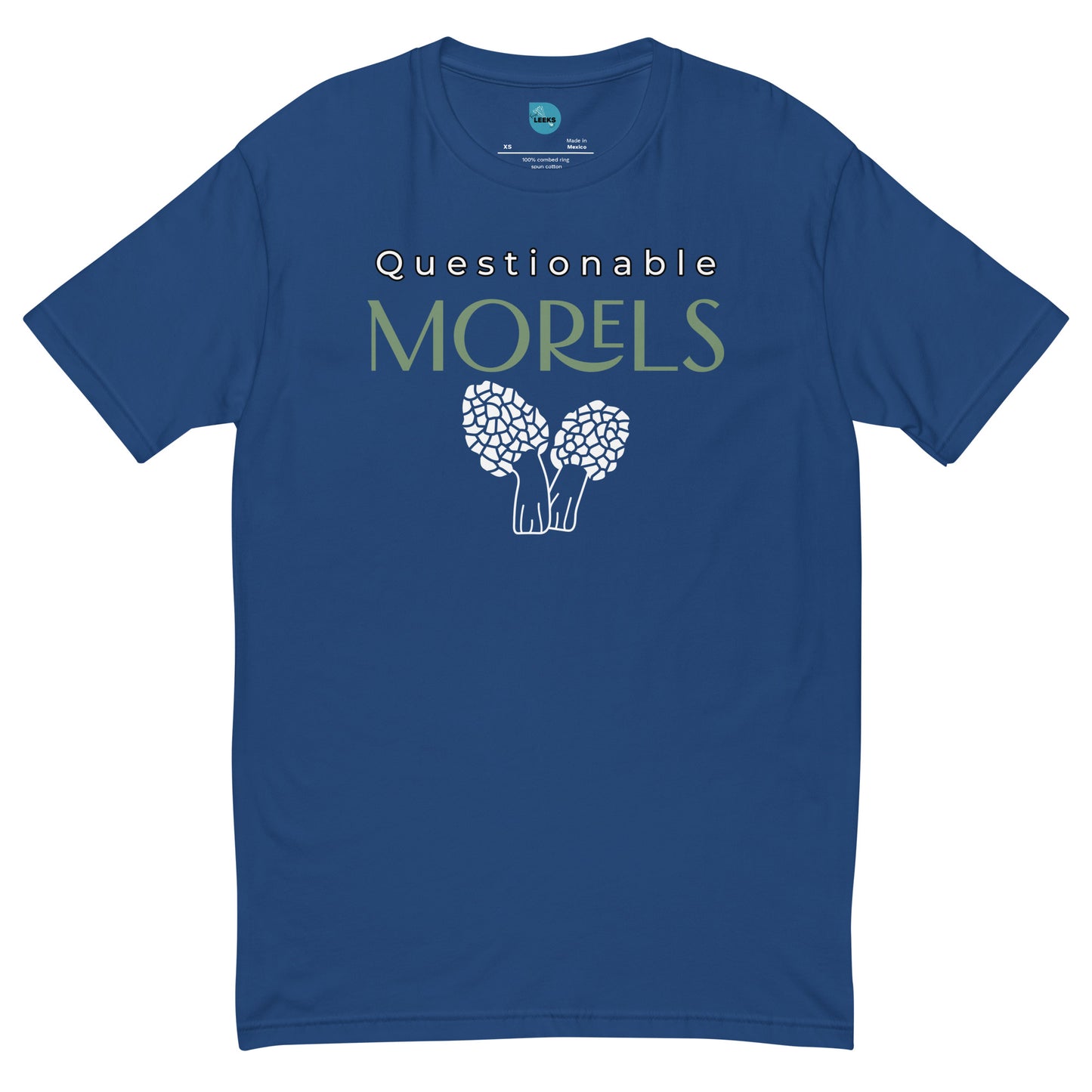 Questionable Morels 100% Cotton T-shirt