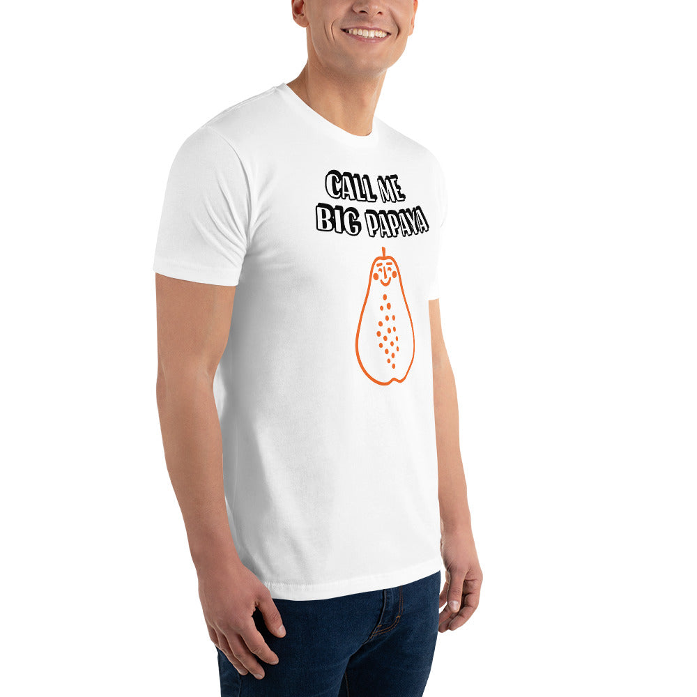 Call Me Big Papaya 100% Cotton T-shirt