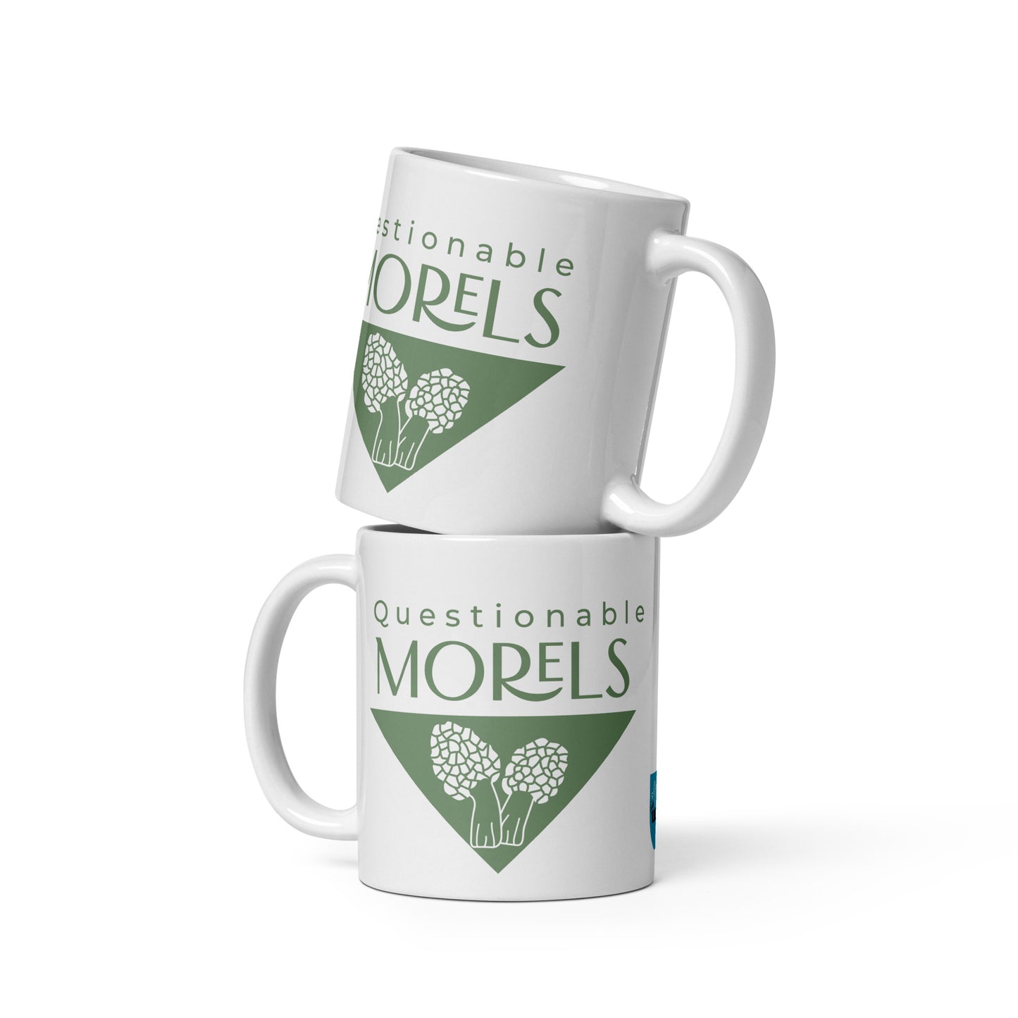 Questionable Morels glossy mug