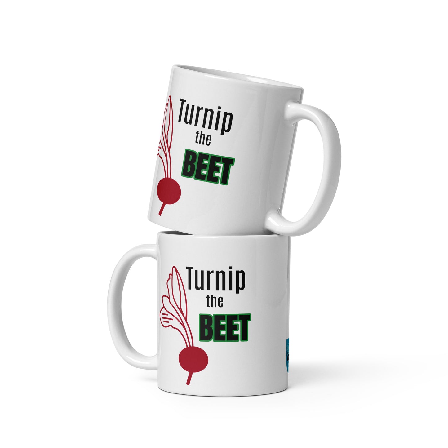 Turnip the Beet glossy mug