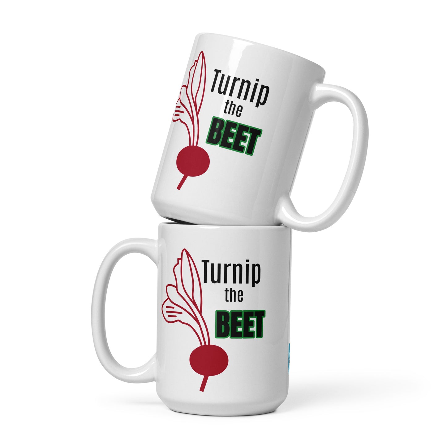 Turnip the Beet glossy mug